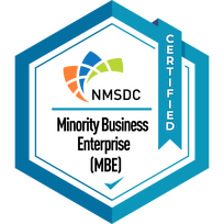 NMSDC certified minority business enterprise badge